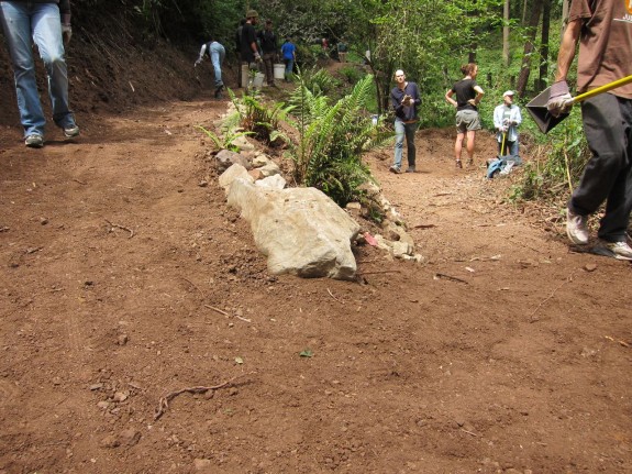 Fairy Gates Trail work